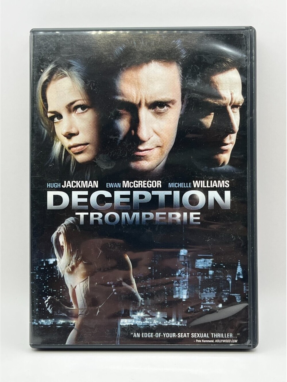 Deception DVD Widescreen Hugh Jackman 2008 Mystery & Marcel Langenegger